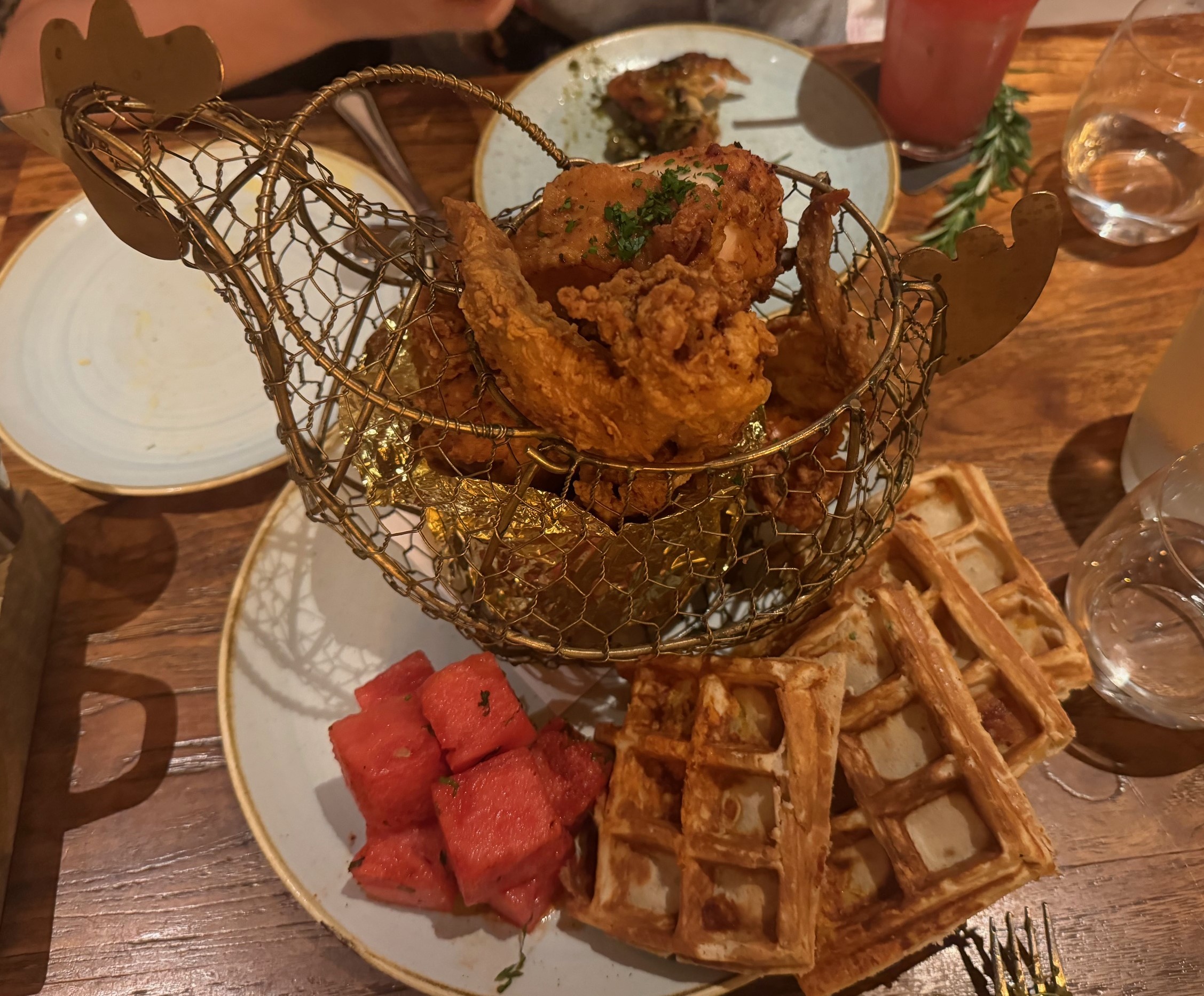 Fried Chicken @ MBS American Restaurant Yardbird